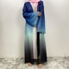 Gradient Chiffon Abaya