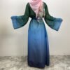 Gradient Chiffon Abaya