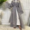 Two Layer Chiffon Abaya