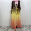 Gradient Chiffon Abaya