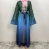 Gradient Chiffon Abaya