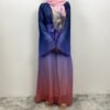 Gradient Chiffon Abaya