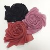 Heart Rhinestone Decor Chiffon Women Headscarf Hijab