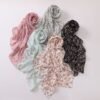 Cute Floral Chiffon Headscarf Hijab