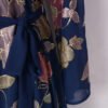 Saudi Arabia Dubai V Neckline Sequins Embroidered Abaya Dress