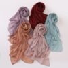 Muslim Women headscarf Chiffon Shimmer Hijab